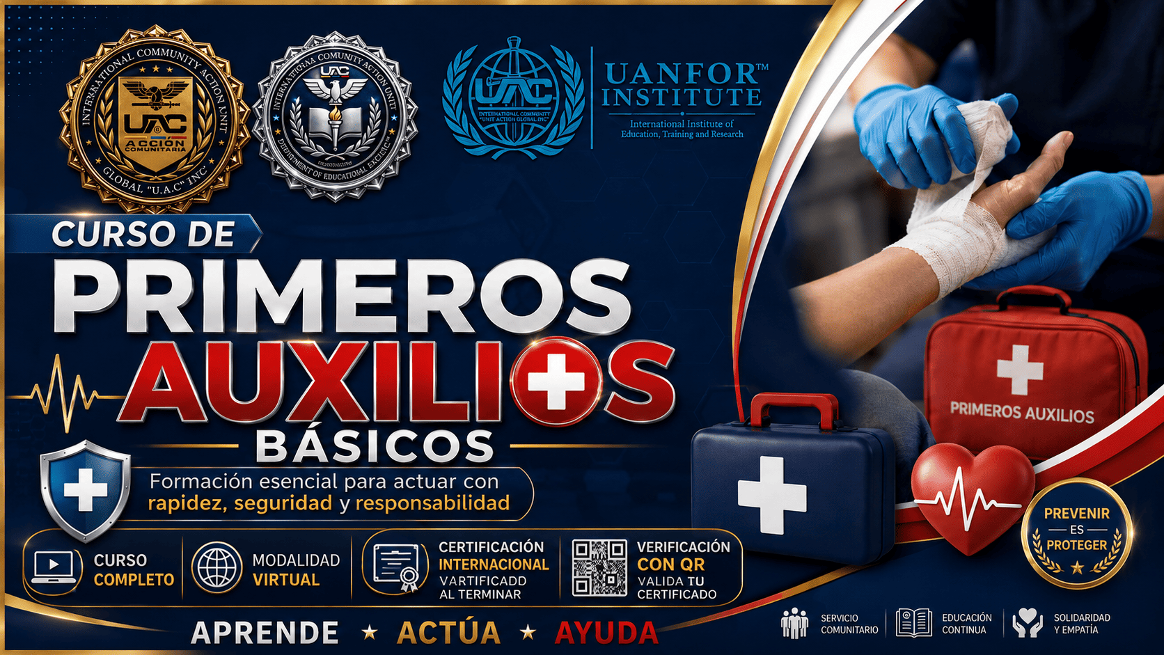 PRIMEROS AUXILIOS BÁSICOS